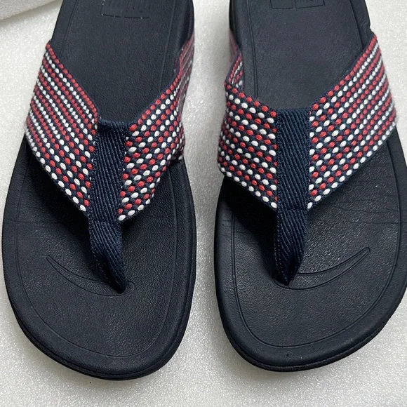 Fit flop blue and Red Flip-Flops size 8 - Picture 3 of 8